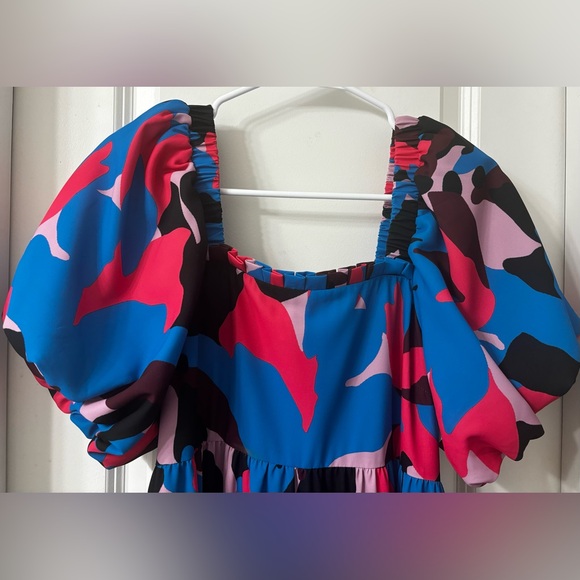 CROSBY BY MOLLIE BURCH Women's Boutique Blue Goldie Maxi Dress XS - Picture 6 of 15